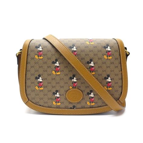 sac a main gucci mickey|disney x gucci shoes.